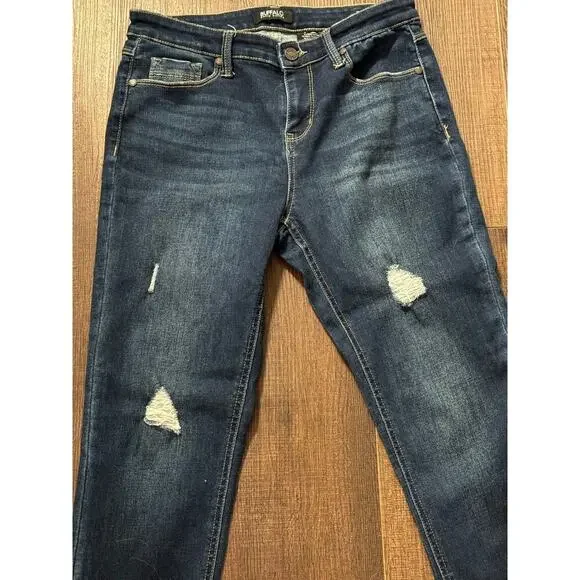 Buffalo David Bitton Destressed Jeans sz 6/28 - Picture 3 of 10